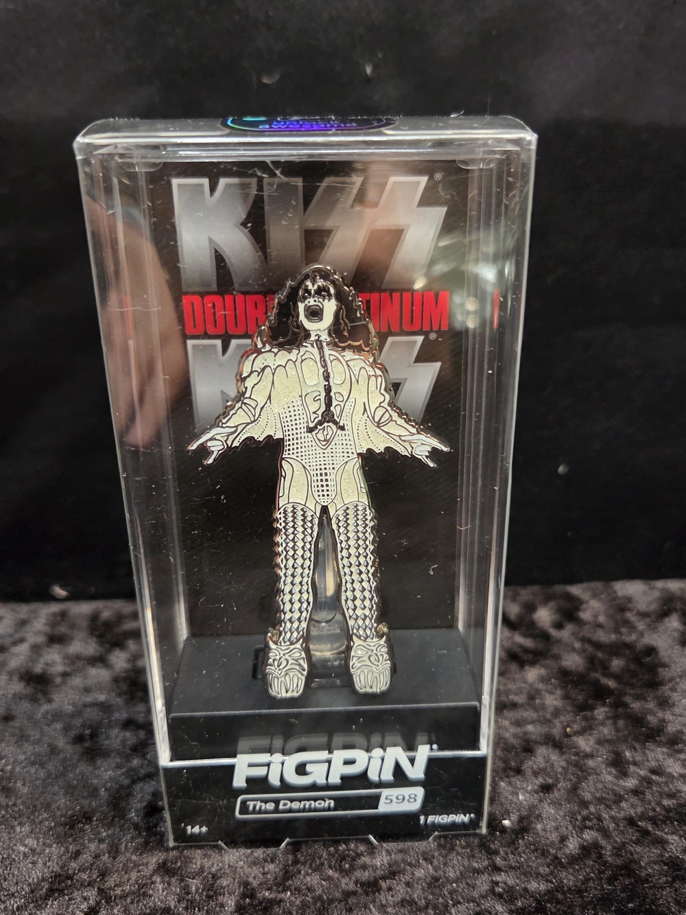 Figpin Kiss Demon Double Platinum #598  Gene Simmons NIB